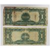 Image 2 : TWO 1899 "BLACK EAGLE" SILVER CERTIFICATES