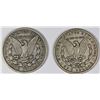 Image 2 : TWO MORGAN DOLLARS: