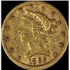 Image 1 : 1885-S $5.00 GOLD