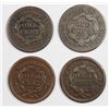 Image 2 : FOUR LARGE CENTS: