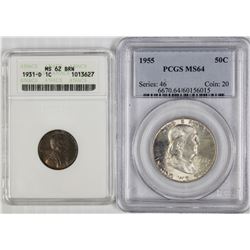 (2) COIN GROUP LOT