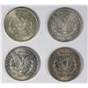 Image 2 : (4) MORGAN SILVER DOLLARS