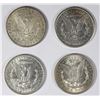 Image 2 : (4) MORGAN SILVER DOLLARS