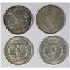 Image 2 : (4) MORGAN SILVER DOLLARS