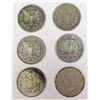 Image 2 : GROUP OF CIRCULATED MORGAN SILVER DOLLARS