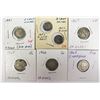 Image 1 : THREE CENT PIECES