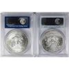 Image 2 : 2013 (W) AND 2014 AMERICAN SILVER EAGLES