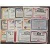 Image 1 : 100 MIXED LARGE STOCK CERTIFICATES