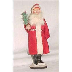 10 EARLY SANTA CANDY CONTAINER