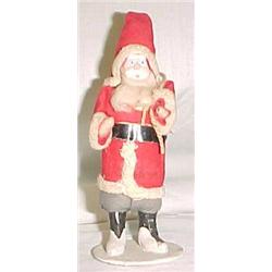 6 SANTA  CANDY  CONTAINER