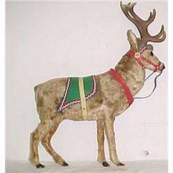 Clock Work Nodding Head Reindeer