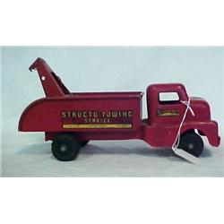 Structo metal towing service truck