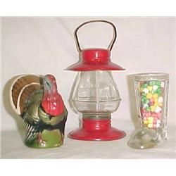 3 candy containers