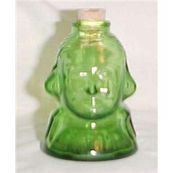 george washington in green candy contai