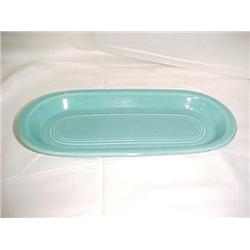           Fiesta celery tray in turquoi