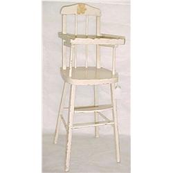 dolls wooden high chair