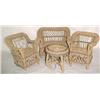 Image 1 : Dolls 4 pc. wicker set