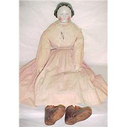  26 china head doll with cloth body