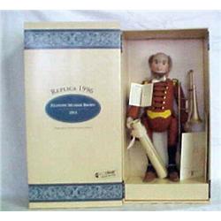 Steiff Felt Musician Doll with Trumpet