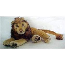 Lg. 16 Laying Mohair Lion