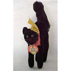 3 1/2 Steiff Black Cat