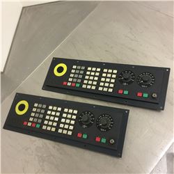 (2) Siemens 1P 6FC5203-0AD10-0AA0 Sinumerik 840D Control Panel