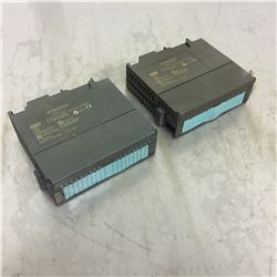 (2) Siemens 1P 6ES7 331-7HF01-0AB0 PLC Module