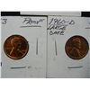 Image 3 : 1960 D Large Date, 1963, 1979 S Type 1 Proof Memorial Cents