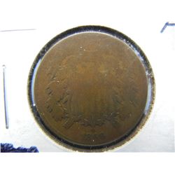 1866 Two Cent Piece