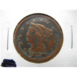 1854 Large Cent