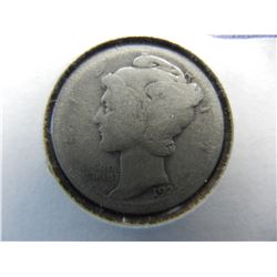 1921 Mercury Dime