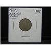 Image 3 : 1891 Seated Dime