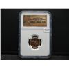 Image 1 : 2009 Formative Years Lincoln Cent, NGC MS 66 RD First Day Ceremony