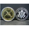 Image 3 : (2-TRUMP MEDALS), PROOF