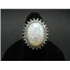 Image 1 : WOMAN'S FIRE OPAL RING (SIZE 6)