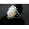 Image 3 : WOMAN'S FIRE OPAL RING (SIZE 6)