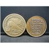 Image 2 : 2 UNC TOKENS (RAILROAD BORA/AMERICAN FREEDOM TRAIN)