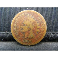 1881 Indian Head Cent
