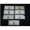 Image 1 : 7 One Dollar Silver Certificates