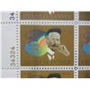 Image 2 : 1973 Vintage Unused  Henry Ossawa Tanner Complete 12 Stamp Set