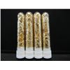 Image 1 : 4 Vials of Gold Leaf Flakes