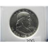 Image 2 : 1959-D Franklin Half Dollar High Grade!