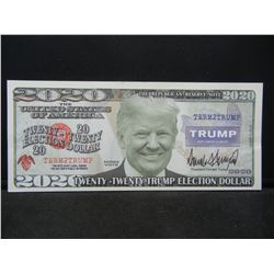 TRUMP 2020 Novelty Note