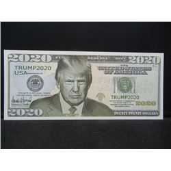 TRUMP 2020 Novelty Note