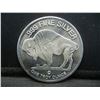 Image 2 : Buffalo Style One Ounce .999 Fine Silver Round