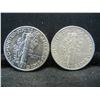 Image 2 : (2) 1942 Mercury Dimes High Grade!