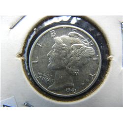1943 P Mercury Dime High Grade!