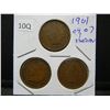Image 1 : 1901, 04, 07 Indian Head Cents