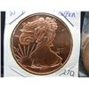 Image 2 : .999 Copper Round St Augustine Design, Grover Cleveland and Ronald Regan Medals