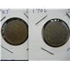 Image 2 : 1905, 1906 V Nickels